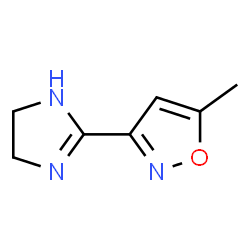 Isoxazole, 3-(2-imidazolin-2-yl)-5-methyl- (8CI) picture