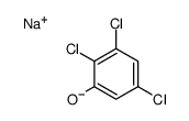 sodium 2,3,5-trichlorophenolate structure