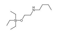 N-[2-[(Triethylsilyl)oxy]ethyl]-1-butanamine Structure