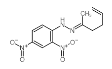5-Hexen-2-one,2-(2,4-dinitrophenyl)hydrazone结构式
