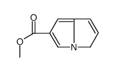 methyl 5H-pyrrolizine-2-carboxylate结构式