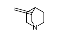 3-methylidene-1-azabicyclo[2.2.2]octane Structure