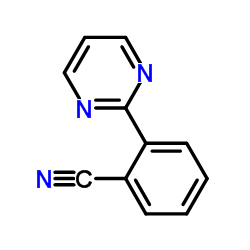 2-(2-Pyrimidinyl)benzonitrile Structure