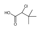 (2R)-2-chloro-3,3-dimethylbutanoic acid结构式