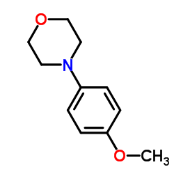 4-(4-Methoxyphenyl)morpholine Structure