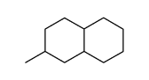 Naphthalene,decahydro-2-methyl-结构式