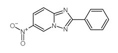 [1,2,4]Triazolo[1,5-a]pyridine,6-nitro-2-phenyl- structure