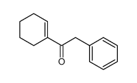 1-(cyclohexen-1-yl)-2-phenylethanone结构式