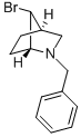 rel-(1R,4R,7R)-2-苄基-7-溴-2-氮杂双环[2.2.1]庚烷结构式