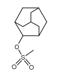 2-adamantyl methanesulphonate结构式