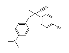 1-(4-Bromophenyl)-2-[4-(dimethylamino)phenyl]-1-cyclopropanecarbonitrile picture