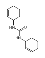 1,3-bis(1-cyclohex-2-enyl)urea结构式