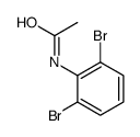 N-(2,6-dibromophenyl)acetamide结构式