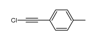 1-(chloroethynyl)-4-methylbenzene结构式
