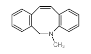 5-Methyl-5,6-dihydrodibenzo[b,f]azocine结构式