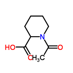 1-ACETYL-2-CARBOXYPIPERIDINE structure