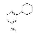 2-(piperidin-1-yl)pyridin-4-amine Structure