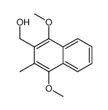 (1,4-dimethoxy-3-methylnaphthalen-2-yl)methanol Structure