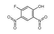 3-Fluoro-4,6-dinitrophenol结构式