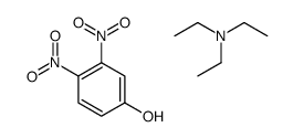 N,N-diethylethanamine,3,4-dinitrophenol Structure