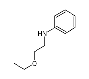 N-(2-ethoxyethyl)aniline structure