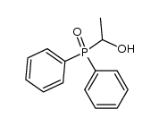 1-(diphenylphosphinoyl)ethan-1-ol Structure