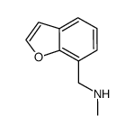 7-Benzofuranmethanamine,N-methyl- Structure