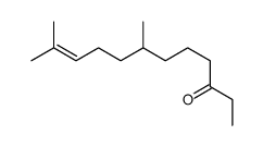 7,11-dimethyldodec-10-en-3-one结构式