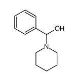 α-piperidinobenzyl alcohol结构式