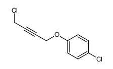 1-chloro-4-(4-chlorobut-2-ynoxy)benzene Structure