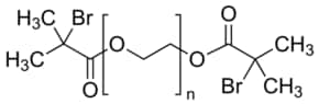 Poly(ethylene glycol) bis(2-bromoisobutyrate) Structure
