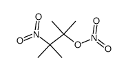 2,3-dimethyl-2-nitro-3-nitrooxy-butane结构式