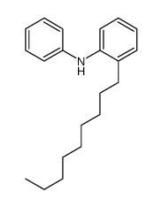 2-Nonyl-N-phenylbenzenamine结构式