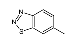 6-methyl-1,2,3-benzothiadiazole结构式