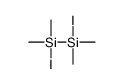 iodo-[iodo(dimethyl)silyl]-dimethylsilane Structure