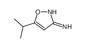 5-propan-2-yl-1,2-oxazol-3-amine Structure