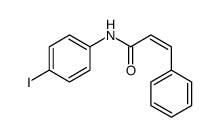 N-(4-Iodophenyl)-3-phenylpropenamide Structure