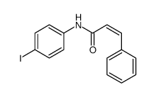 N-(4-Iodophenyl)-3-phenylpropenamide structure