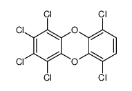 1,2,3,4,6,9-hexachlorodibenzo-p-dioxin Structure