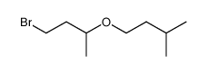 1-bromo-3-(3-methyl-butoxy)-butane Structure