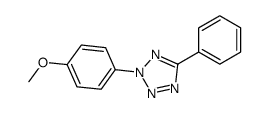 2-(4-methoxyphenyl)-5-phenyltetrazole Structure