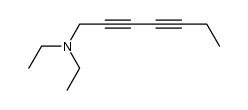 diethyl-hepta-2,4-diynyl-amine Structure