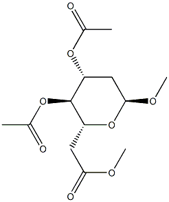 1-O-Methyl-2-deoxy-α-D-lyxo-hexopyranose 3,4,6-triacetate picture