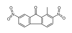 1-methyl-2,7-dinitrofluoren-9-one Structure