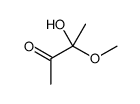 2-Butanone, 3-hydroxy-3-methoxy- (9CI) structure