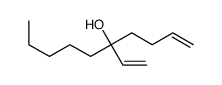 5-ethenyldec-1-en-5-ol结构式