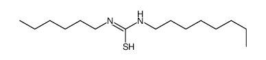 1-hexyl-3-octylthiourea结构式