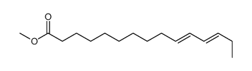 methyl pentadeca-10,12-dienoate Structure