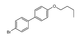 4'-Bromo-4-butoxy-biphenyl结构式