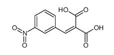 2-[(3-nitrophenyl)methylidene]propanedioic acid Structure